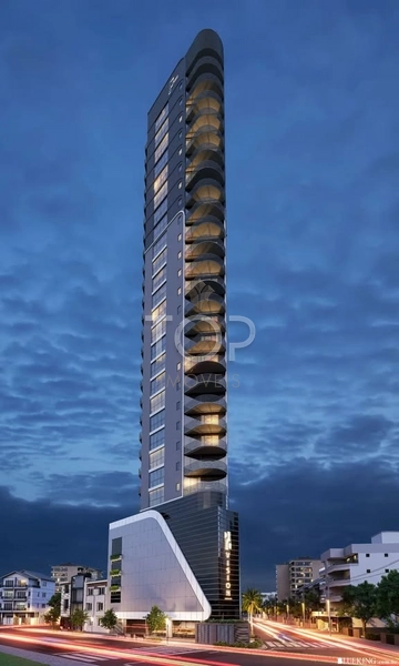 FLATS DE LUXO NA MEIA PRAIA C/ CHURRASQUEIRA: 11ª foto da galeria de imagens do imóvel