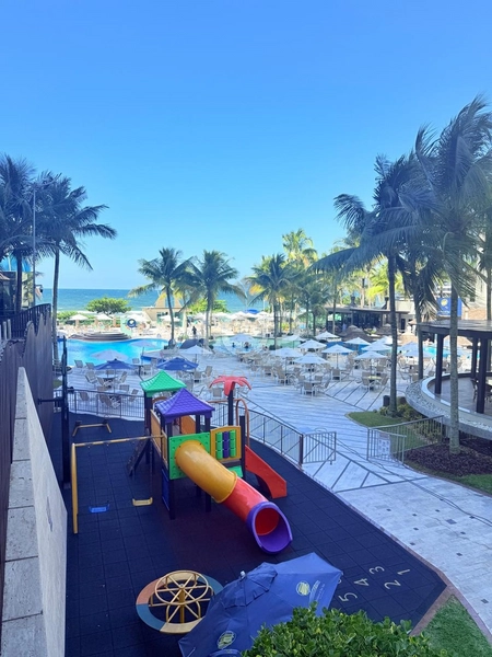 APARTAMENTO MOBILIADO CONDOMINIO FRENTE MAR: 5ª foto da galeria de imagens do imóvel