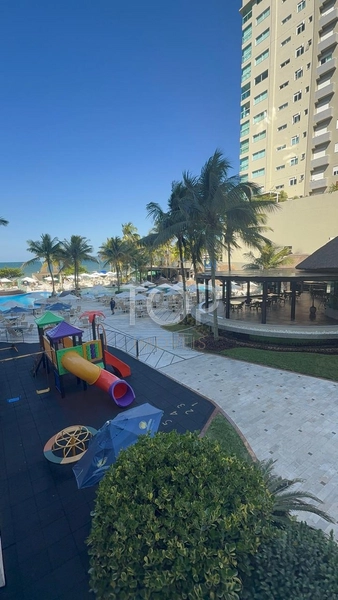 APARTAMENTO MOBILIADO CONDOMINIO FRENTE MAR: 6ª foto da galeria de imagens do imóvel