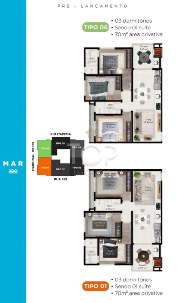 LANÇAMENTO PARA 2026 EM MEIA PRAIA: 1ª foto da galeria de imagens do imóvel