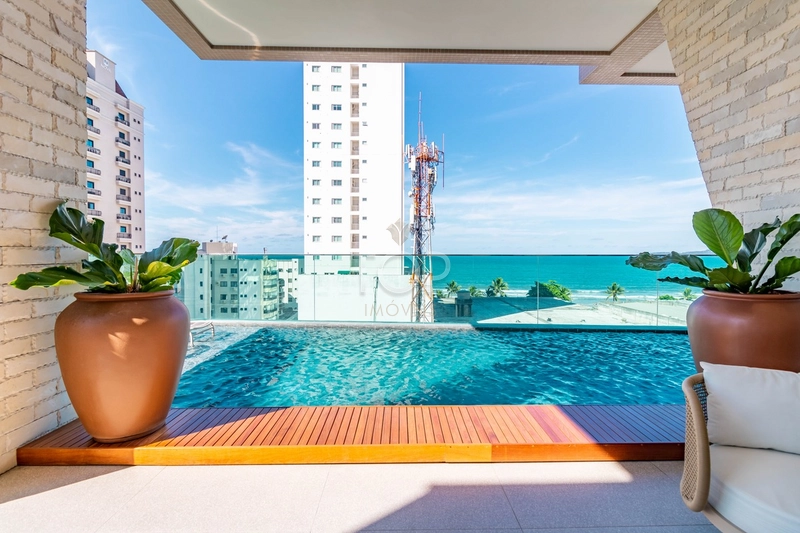 APARTAMENTO PRONTO COM VISTA PARA O MAR EM MEIA PRAIA: 11ª foto da galeria de imagens do imóvel