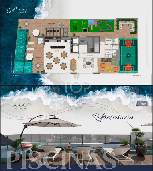 LANÇAMENTO DE PENTHOUSE EM MEIA PRAIA: 4ª foto da galeria de imagens do imóvel