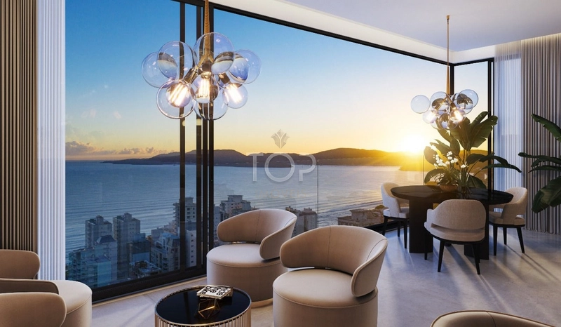 APARTAMENTO 4 SUITES NOVO FRENTE AVENIDA MEIA PRAIA: 14ª foto da galeria de imagens do imóvel