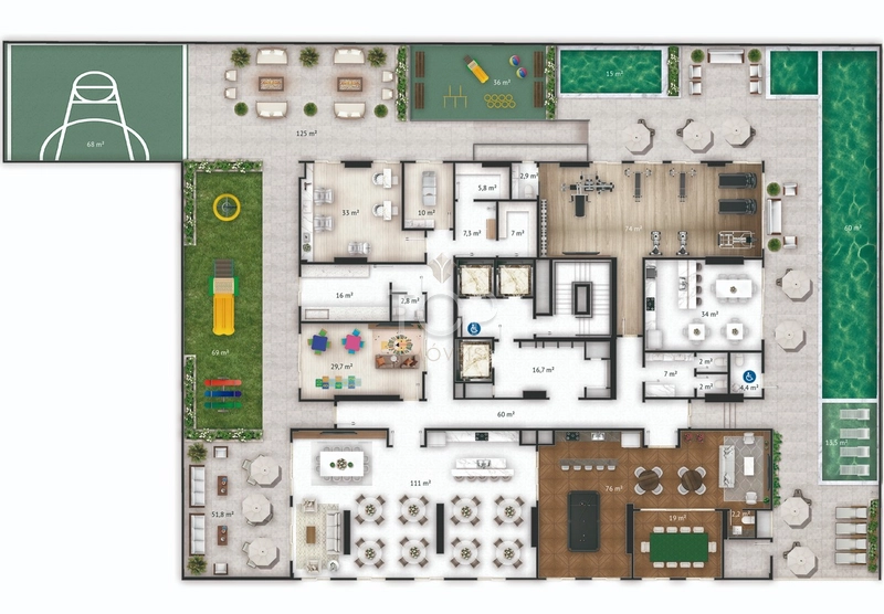 Apartamento na planta Meia praia: 3ª foto da galeria de imagens do imóvel