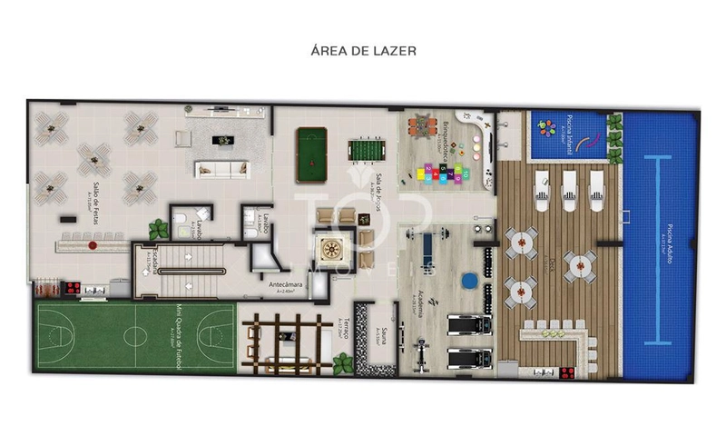 ALTO PADRÃO DE ACABAMENTO NA QUADRA MAR!: 8ª foto da galeria de imagens do imóvel