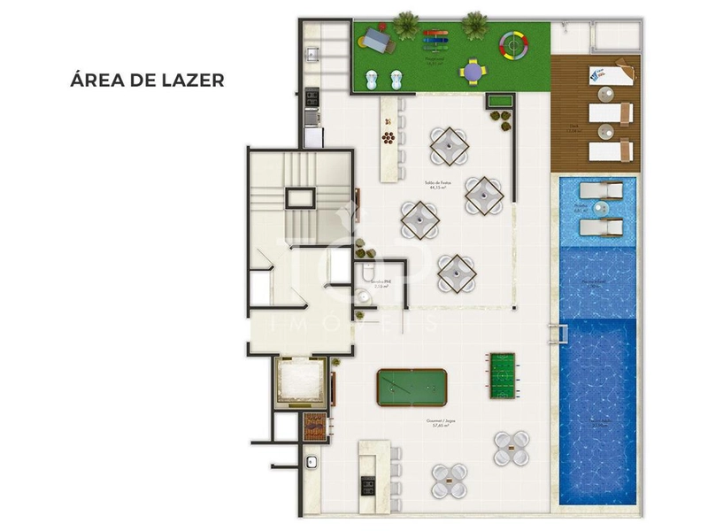 APARTAMENTO COM 4 SUÍTES NA QUADRA DO MAR: 6ª foto da galeria de imagens do imóvel
