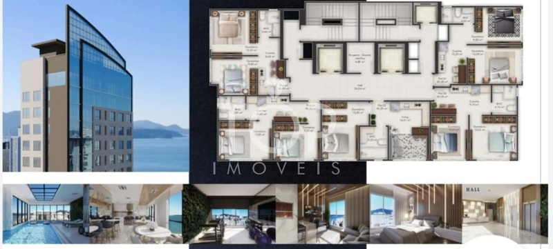 SEU FLAT, NA BELÍSSIMA MEIA PRAIA/SC: 4ª foto da galeria de imagens do imóvel