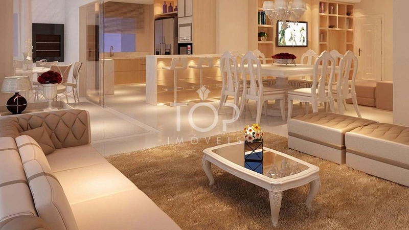 QUADRA MAR FINAMENTE MOBILIADO E DECORADO: 6ª foto da galeria de imagens do imóvel