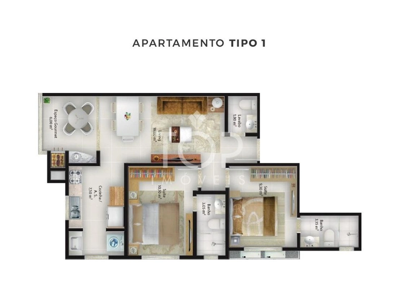 LINDO APARTAMENTO COM LAZER EM ITAPEMA!: 8ª foto da galeria de imagens do imóvel