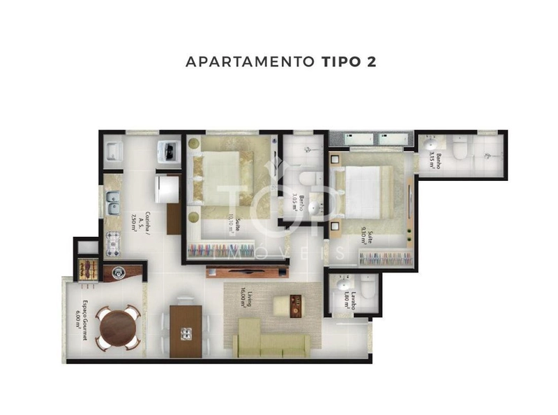 LINDO APARTAMENTO COM LAZER EM ITAPEMA!: 9ª foto da galeria de imagens do imóvel