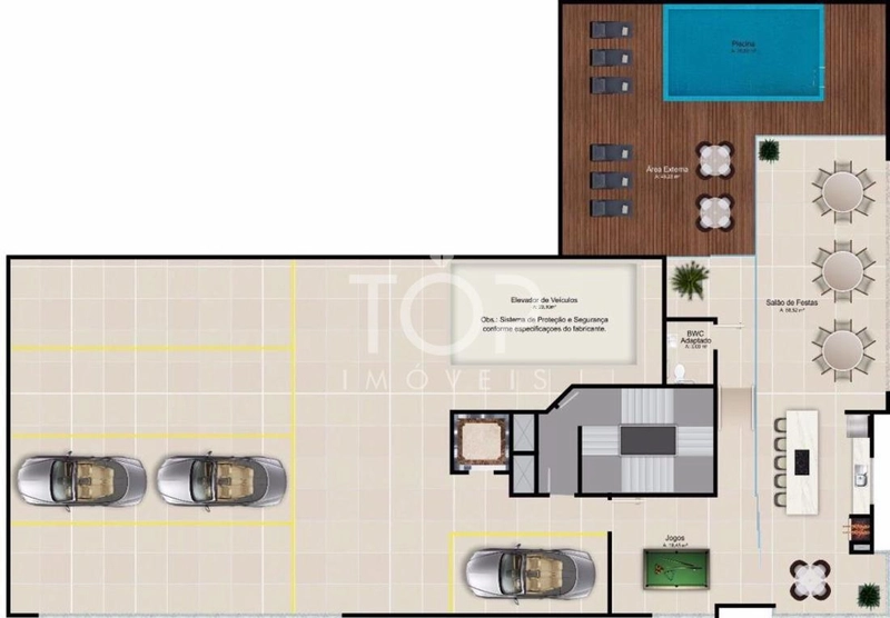 APARTAMENTO 03 SUÍTES NA BELÍSSIMA MEIA PRAIA | SC: 3ª foto da galeria de imagens do imóvel