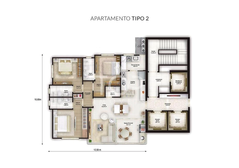 ÓTIMO PADRÃO DE ACABAMENTO NEW CLASSIC ITAPEMA SC: 9ª foto da galeria de imagens do imóvel
