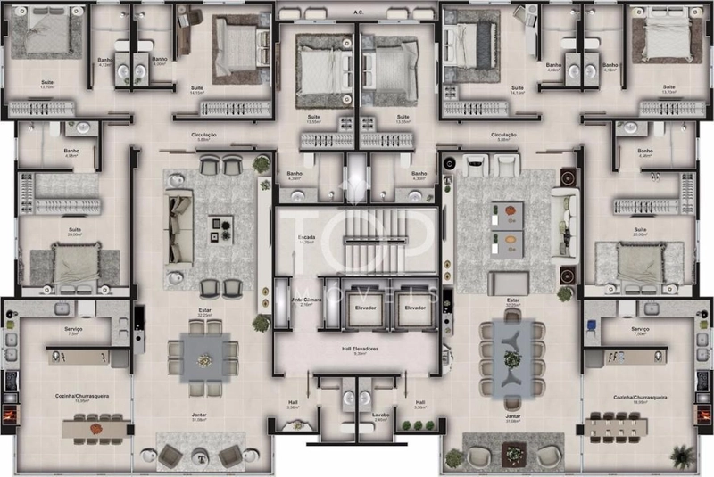 APARTAMENTO PRONTO NA QUADRA DO MAR EM ITAPEMA MEIA PRAIA: 9ª foto da galeria de imagens do imóvel