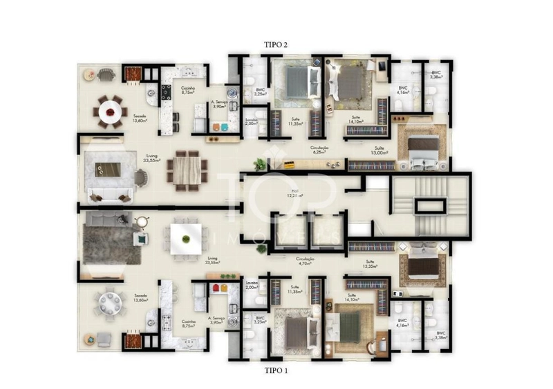 3 SUITES NO CENTRO DE ITAPEMA: 5ª foto da galeria de imagens do imóvel