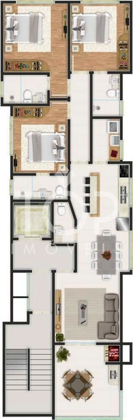 01 APARTAMENTO POR ANDAR COM ÓTIMA LOCALIZAÇÃO!!: 9ª foto da galeria de imagens do imóvel