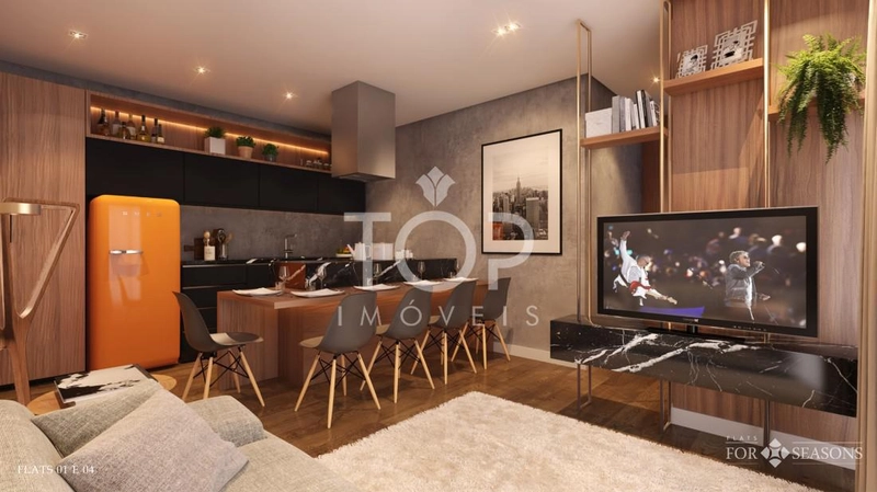 SEU FLAT NA QUADRA MAR EM MEIA PRAIA MOBILIADO!!!: 5ª foto da galeria de imagens do imóvel