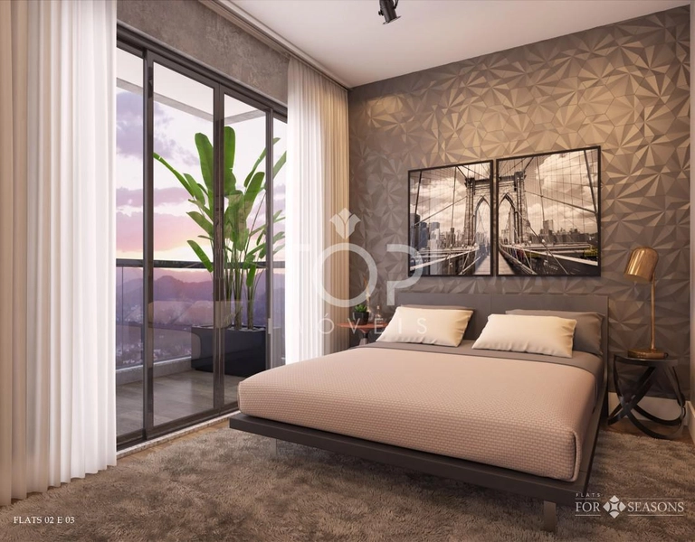 SEU FLAT NA QUADRA MAR EM MEIA PRAIA MOBILIADO!!!: 3ª foto da galeria de imagens do imóvel