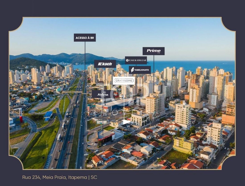 LANÇAMENTO 2 E 3 SUÍTES EM MEIA PRAIA: 1ª foto da galeria de imagens do imóvel