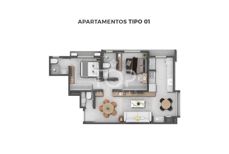 EMPREENDIMENTO MODERNO E COMPLETO EM ITAPEMA: 10ª foto da galeria de imagens do imóvel