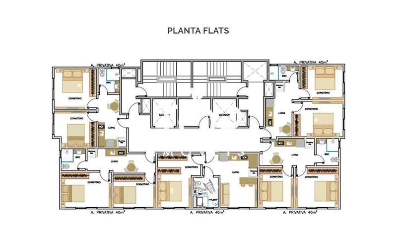 SEU FLAT, NA BELÍSSIMA MEIA PRAIA/SC: 3ª foto da galeria de imagens do imóvel