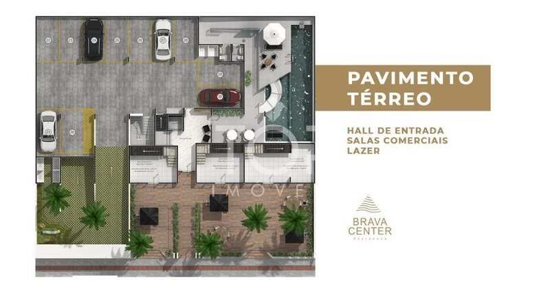 APENAS 60 METROS DO MAR NA PRAIA BRAVA - ITAJAI: 3ª foto da galeria de imagens do imóvel