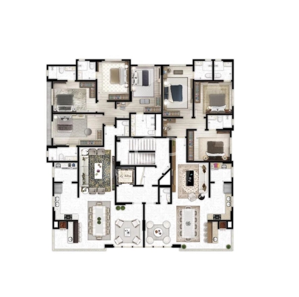 APARTAMENTO PRONTO COM 3 SUITES EM MEIA PRAIA: 7ª foto da galeria de imagens do imóvel