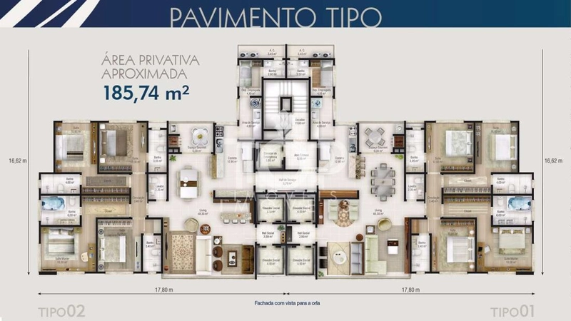 EXCLUSIVIDADE,PADRÃO,REQUINTE E LUXO EM BALNEÁRIO!: 18ª foto da galeria de imagens do imóvel