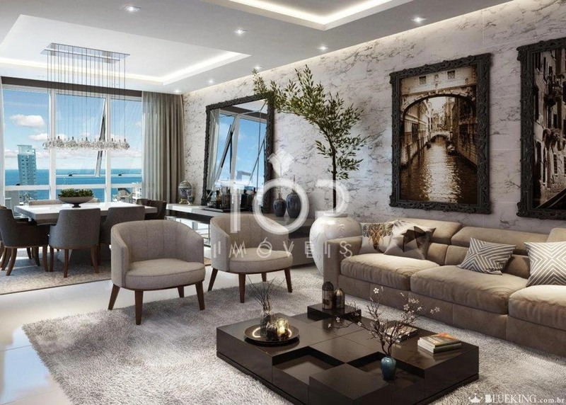 APARTAMENTO MOBILIADO 3 SUÍTES A VENDA MEIA PRAIA : 1ª foto da galeria de imagens do imóvel
