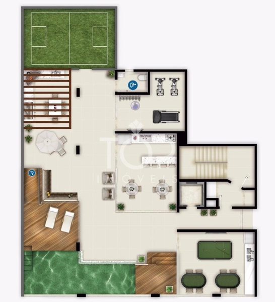 APARTAMENTO 3 SUÍTES 3 VAGAS MEIA PRAIA : 5ª foto da galeria de imagens do imóvel