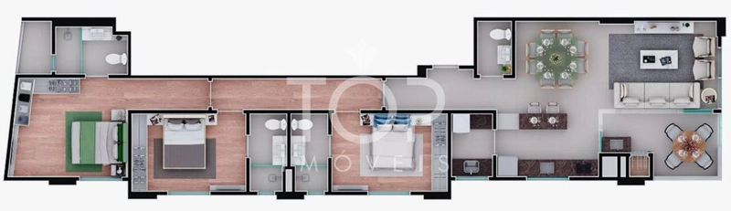 APARTAMENTO FRENTE MAR EM ITAPEMA MEIA PRAIA: 11ª foto da galeria de imagens do imóvel