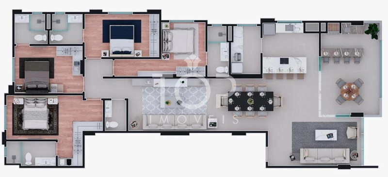 APARTAMENTO FRENTE MAR EM ITAPEMA MEIA PRAIA: 14ª foto da galeria de imagens do imóvel