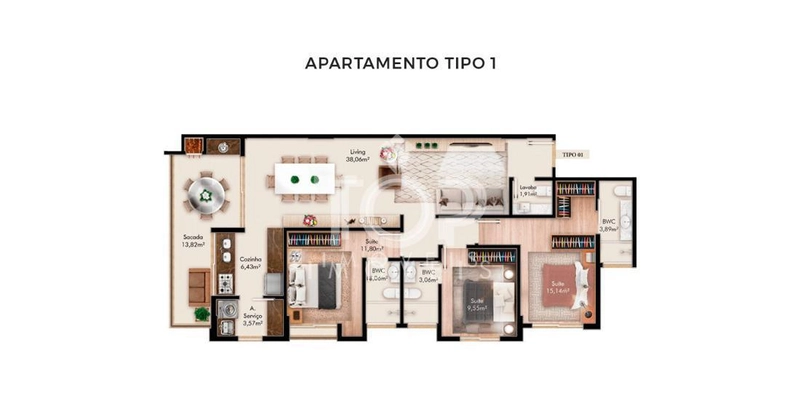 EMPREENDIMENTO FANTÁSTICO EM MEIA PRAIA/ ITAPEMA: 13ª foto da galeria de imagens do imóvel