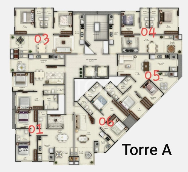 APARTAMENTO BEM LOCALIZADO EM ITAPEMA/SC : 7ª foto da galeria de imagens do imóvel