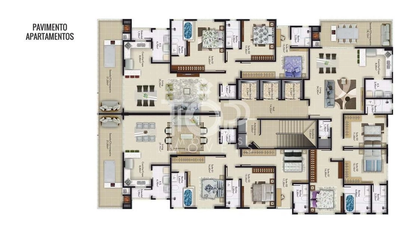AMPLO APARTAMENTO 3 SUÍTES MEIA PRAIA FRENTE 2A AV: 2ª foto da galeria de imagens do imóvel