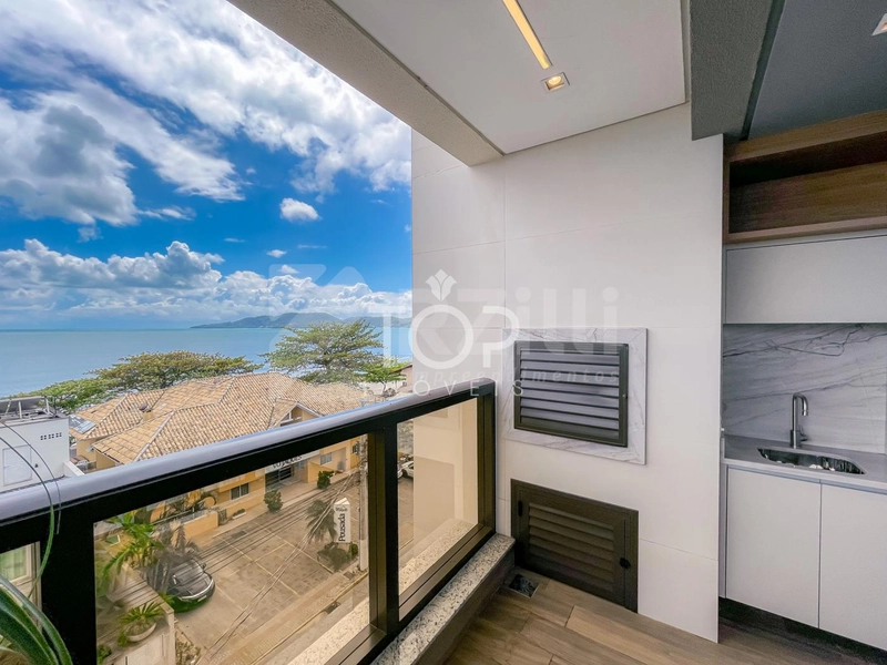LINDO APTO FRENTE MAR COM 3 SUITES EM BAL. PEREQUE: 3ª foto da galeria de imagens do imóvel