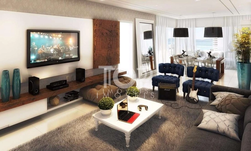 LINDO APARTAMENTO MOBILIA NOVA 3 SUITES MEIA PRAIA: 3ª foto da galeria de imagens do imóvel
