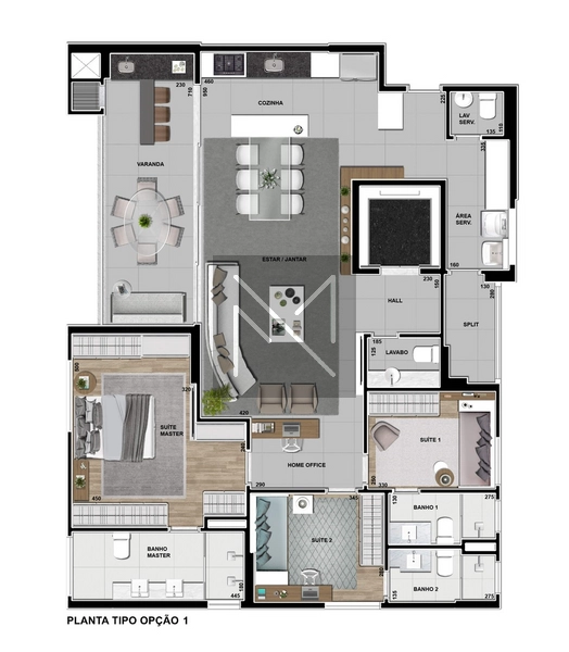 Apartamento novo - 03 Suítes: 42ª foto da galeria de imagens do imóvel