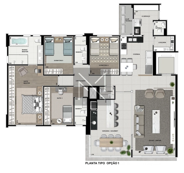 APARTAMENTO NOVO 04 DORMITÓRIOS - PORTEIRA FECHADA: 47ª foto da galeria de imagens do imóvel