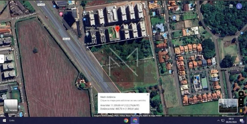 Terreno para venda na Rod. Celso Garcia Cid em Londrina - PR: 1ª foto da galeria de imagens do imóvel
