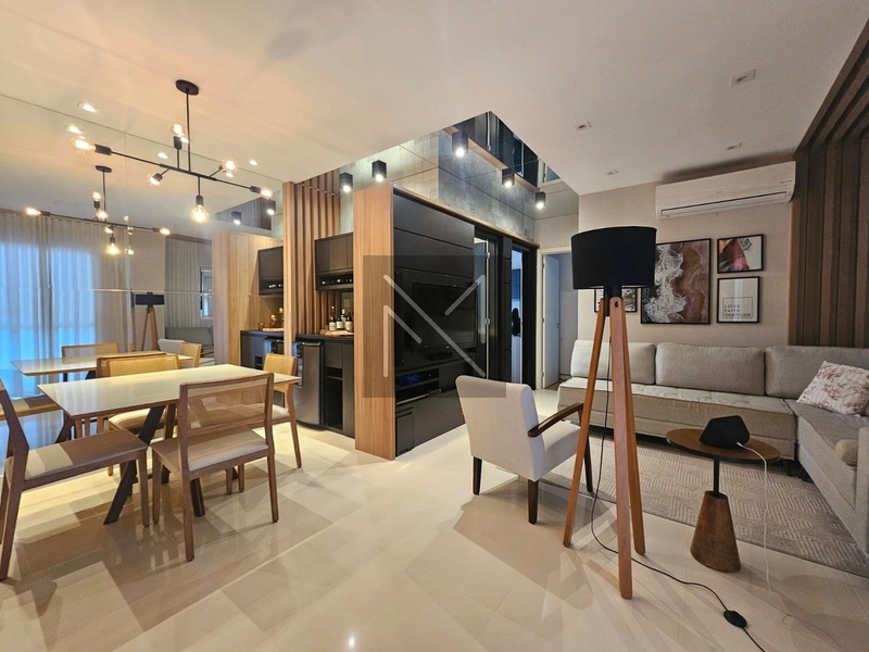 Apartamento mobiliado: 1ª foto da galeria de imagens do imóvel
