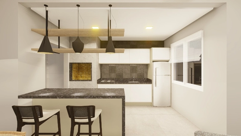 CASA 2 DORMITÓRIOS (1 SUÍTE) - REGIÃO DE MORADORES FIXOS: 5ª foto da galeria de imagens do imóvel