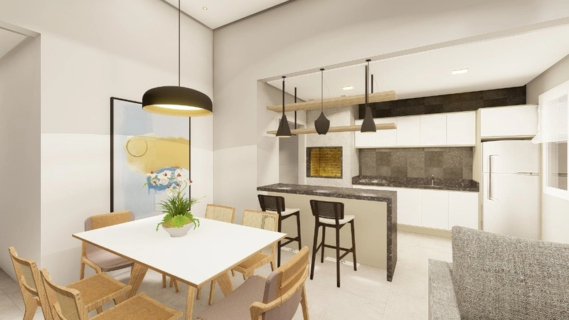 CASA 2 DORMITÓRIOS (1 SUÍTE) - REGIÃO DE MORADORES FIXOS: 6ª foto da galeria de imagens do imóvel