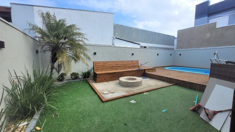 CASA 3 DORMITÓRIOS (1 SUÍTE) - PISCINA - 2 QUADRAS DO MAR - FIREPLACE: 22ª foto da galeria de imagens do imóvel