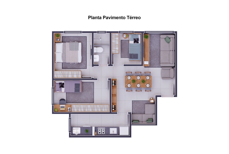 Lançamento em Foz do Iguaçu: 14ª foto da galeria de imagens do imóvel