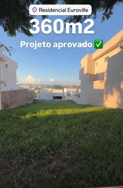 Terreno à Venda no Condomínio Euroville I – Bragança Paulista/SP: 1ª foto da galeria de imagens do imóvel