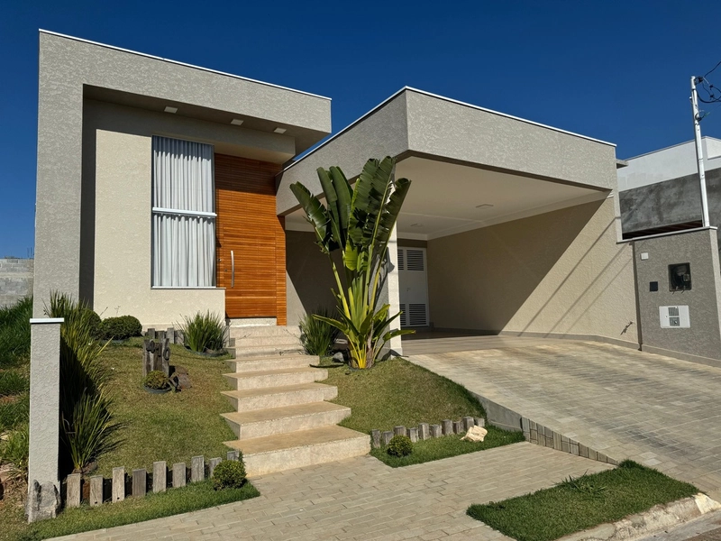 Linda casa térrea em um excelente condomínio em Bragança Paulista: 1ª foto da galeria de imagens do imóvel