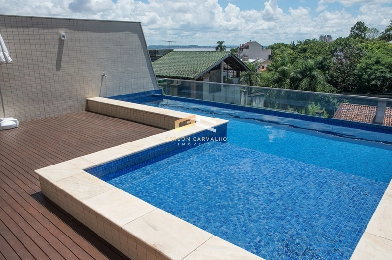 Apartamento Garden 3 suítes com lareira e piscina com vista Guaiba.: 3ª foto da galeria de imagens do imóvel
