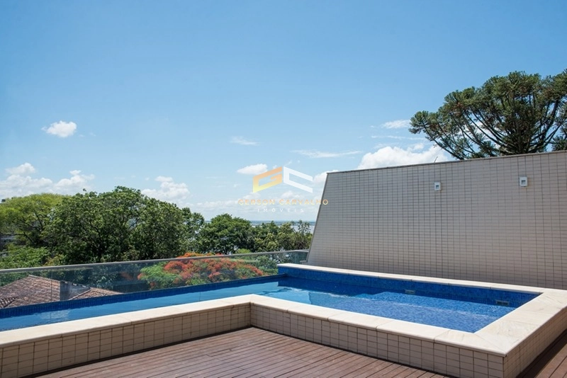 Apartamento Garden 3 suítes com lareira e piscina com vista Guaiba.: 4ª foto da galeria de imagens do imóvel