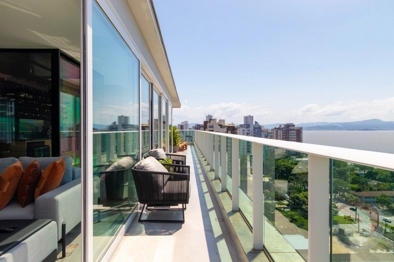 Cobertura plana a venda com vista total para a Beira Mar Norte: 10ª foto da galeria de imagens do imóvel