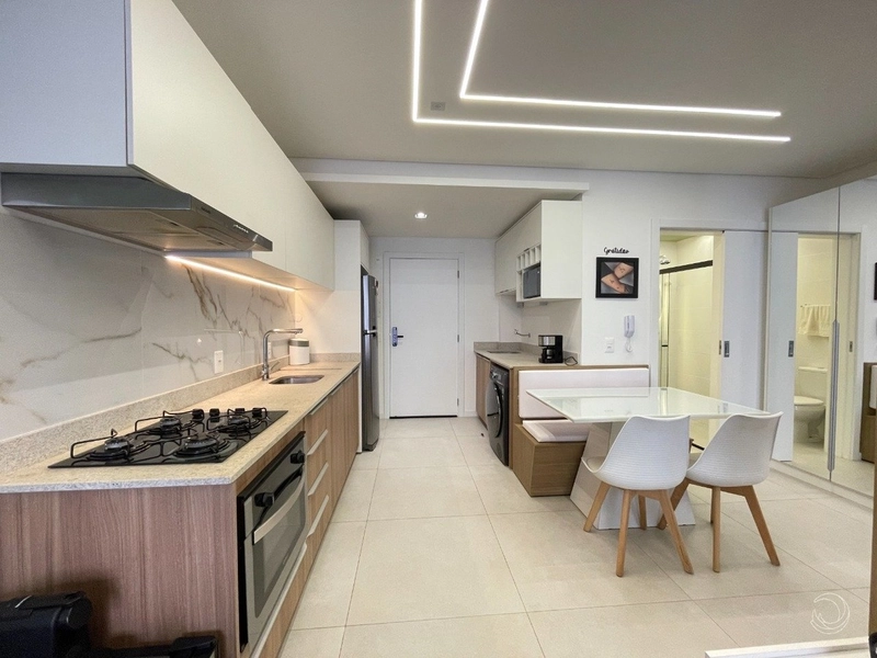 Apartamento tipo estúdio mobiliado e decorado no João Paulo: 13ª foto da galeria de imagens do imóvel